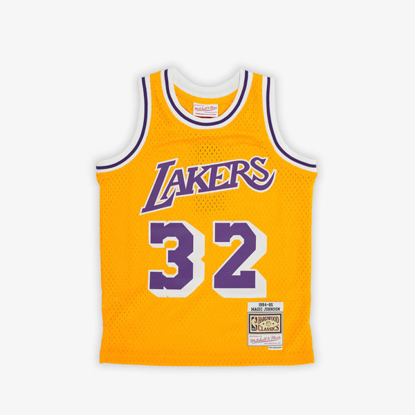 Magic Johnson Los Angeles Lakers HWC Youth NBA Swingman Jersey