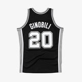 Manu Ginobili San Antonio Spurs 02-03 HWC Swingman Jersey - Black