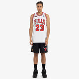 Michael Jordan Chicago Bulls 1997-98 Finals Authentic Hardwood Classic Jersey - White