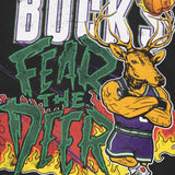 Milwaukee Bucks Fear The Deer Tee - Black