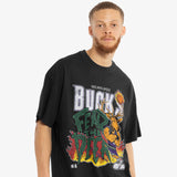 Milwaukee Bucks Fear The Deer Tee - Black