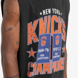 New York Knicks Champions Vintage Muscle Tank - Faded Black