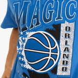 Orlando Magic Brush Off Tee - Faded Blue