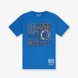Orlando Magic Incline Stack Vintage Tee - Faded Royal Blue
