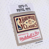 Pete Maravich Atlanta Hawks 70-71 HWC Swingman Jersey - White