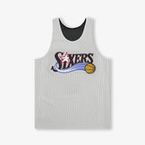 Philadelphia 76ers Reversible Tank - Black/White