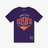 Phoenix Suns Beveled Tee - Faded Deep Purple