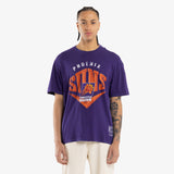Phoenix Suns Beveled Tee - Faded Deep Purple