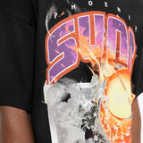 Phoenix Suns Fireball Tee - Faded Black