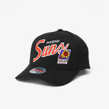 Phoenix Suns Script Classic Redline Snapback - Black