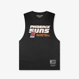 Phoenix Suns Warm Up Muscle Tank - Faded Black