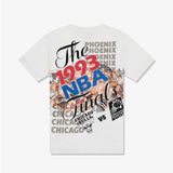 Phoenix Suns Vs Chicago Bulls 1993 Finals Tee - Vintage White