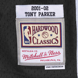 Tony Parker San Antonio Spurs 01-02 HWC Swingman Jersey - Black