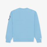 University Of North Carolina Tar Heels NCAA Warm Up Crew Sweatshirt - Blue