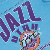 Utah Jazz Division Arch Vintage Tee - Faded Blue