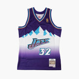 Karl Malone Utah Jazz 96-97 HWC Swingman Jersey - Purple