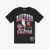 Vince Carter Toronto Raptors Photo Player Tee - Faded Black