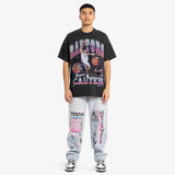 Vince Carter Toronto Raptors Photo Player Tee - Faded Black