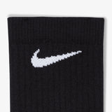 Elite Basketball Crew Socks - Black/White