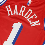 James Harden Philadelphia 76ers Statement Edition Swingman Jersey - Red