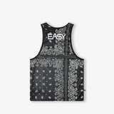 KD Dri-FIT Pattern Sleeveless Tank - Black