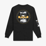 LeBron Father Time Long Sleeve T-Shirt - Black