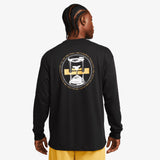 LeBron Father Time Long Sleeve T-Shirt - Black
