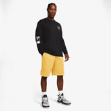 LeBron Father Time Long Sleeve T-Shirt - Black