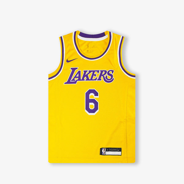 Nike NBA Los Angeles Lakers LeBron James Swingman Icon Edition Youth J