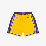 Los Angeles Lakers Icon Edition NBA Swingman Shorts - Yellow