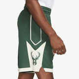 Milwaukee Bucks Icon Edition NBA Swingman Shorts - Green