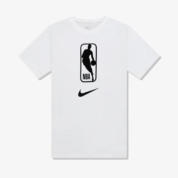 Nike NBA Logoman Dri Fit T Shirt White Throwback