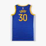 Stephen Curry Golden State Warriors Icon Edition Swingman Jersey - Blue