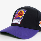 Phoenix Suns Swirl Classic Redline Snapback - Black