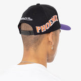 Phoenix Suns Swirl Classic Redline Snapback - Black