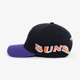 Phoenix Suns Swirl Classic Redline Snapback - Black