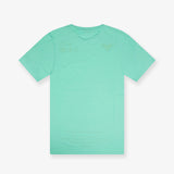 Melo Boxy Tee - Elektro Aqua