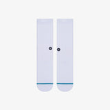 Stance Icon Athletic Crew Socks - White