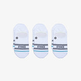 Stance Basic No Show Socks (3 Pairs) - White