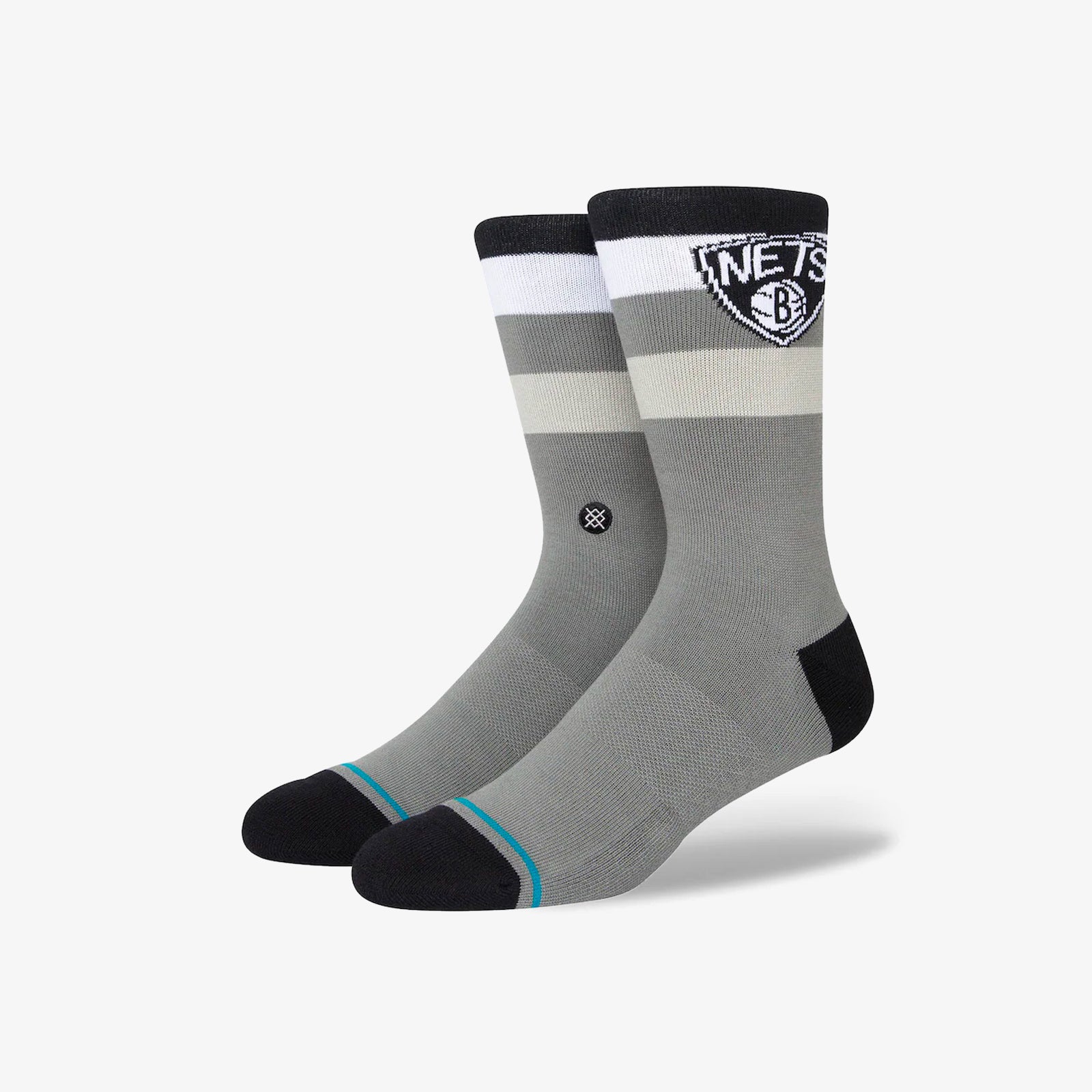 Brooklyn Nets ST Crew Socks â Throwback