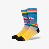 Denver Nuggets Fader Crew Socks