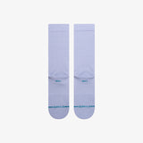 Stance Icon Athletic Crew Socks - Lilac Ice