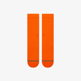 Stance Icon Athletic Crew Socks - Orange
