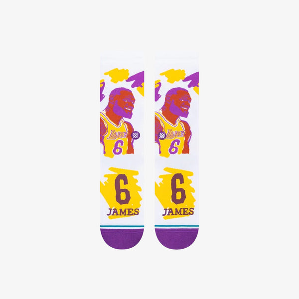 Chaussettes LeBron James Sublimation 3D - Taille 6-13 - Marque YLZZ - Neuves Avec étiquettes