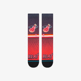 Miami Heat Fader Crew Socks