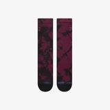 Stance NBA Logoman Dye Crew Socks - Maroon