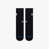 Stance NBA Logoman Crew Socks - Black