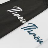 Wordmark Script Tank - Coal