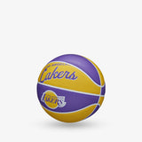 Los Angeles Lakers NBA Team Retro Mini Basketball - Size 3