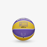 Los Angeles Lakers NBA Team Retro Mini Basketball - Size 3